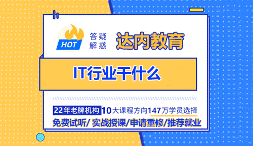 IT行业干什么？