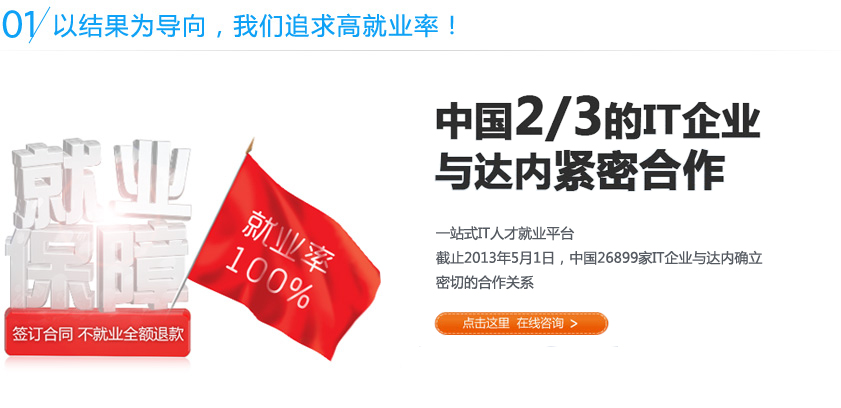 网页设计培训系列就业课程。